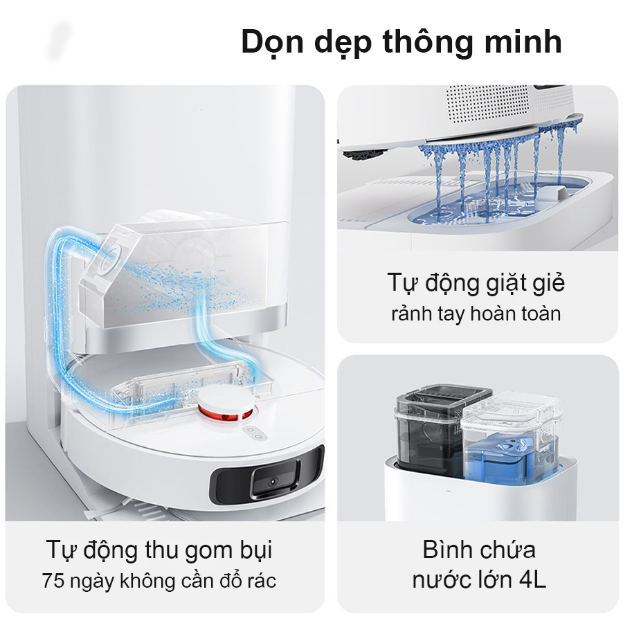 Robot hút bụi lau nhà Xiaomi Vacuum X20 Plus (X20+) - Ảnh 8