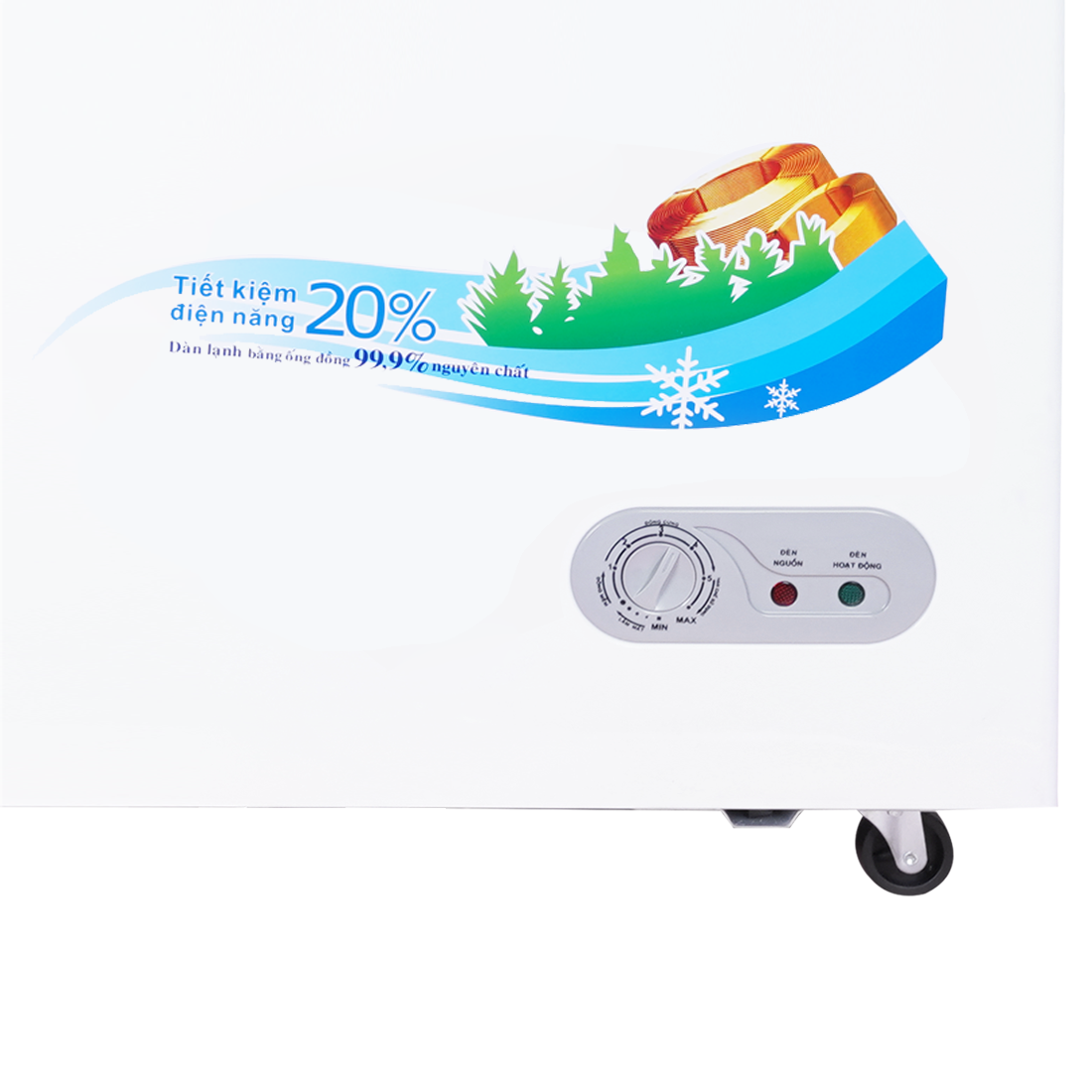 Tủ đông 1 ngăn dàn đồng thường TD. VH1199HYK - Ảnh 4