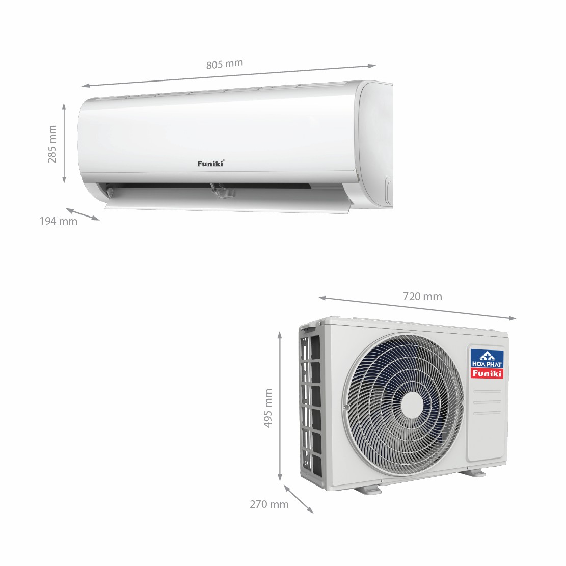 Điều hoà Funiki 2 chiều 10.000BTU (1 HP) HSH10TMU - Ảnh 4