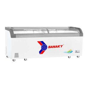 Tủ đông Sanaky kính cong dàn lạnh đồng TD.VH1099KA