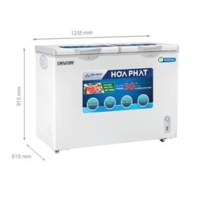 Tủ đông Hòa Phát 2 ngăn dàn đồng 245 Lít HPF BD6245