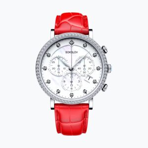 Đồng hồ Bạc đúc Sokolov 127.30.00.001.03.03.2