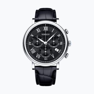 Đồng hồ Bạc đúc Sokolov 126.30.00.002.02.01.2
